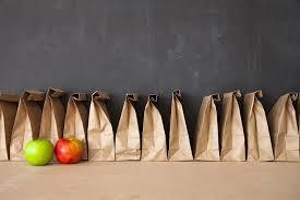 Bags of lunches