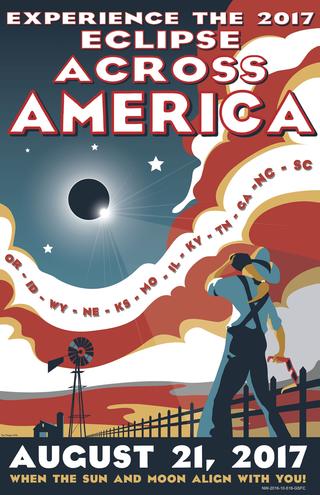 Experience the 2017 Eclipse Across America Poster