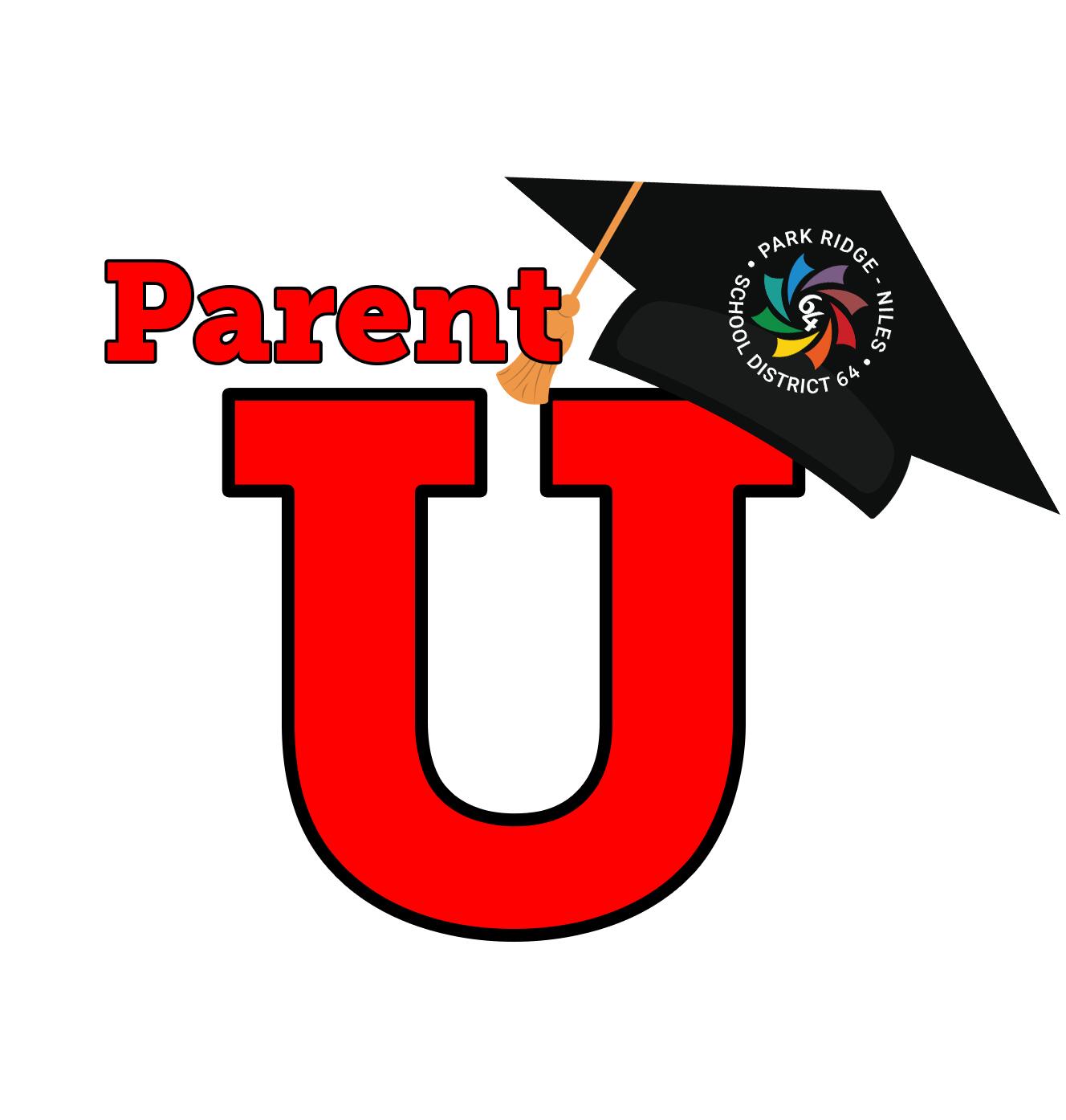 Parent University logo with graduation cap