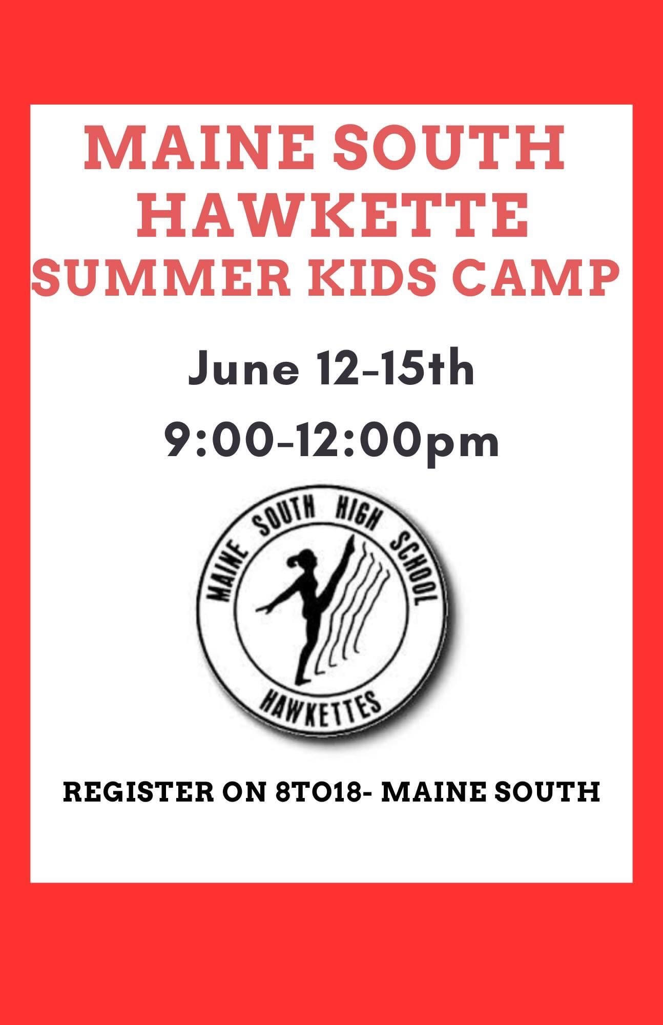 Maine South Hawkette Summer Kids Camp