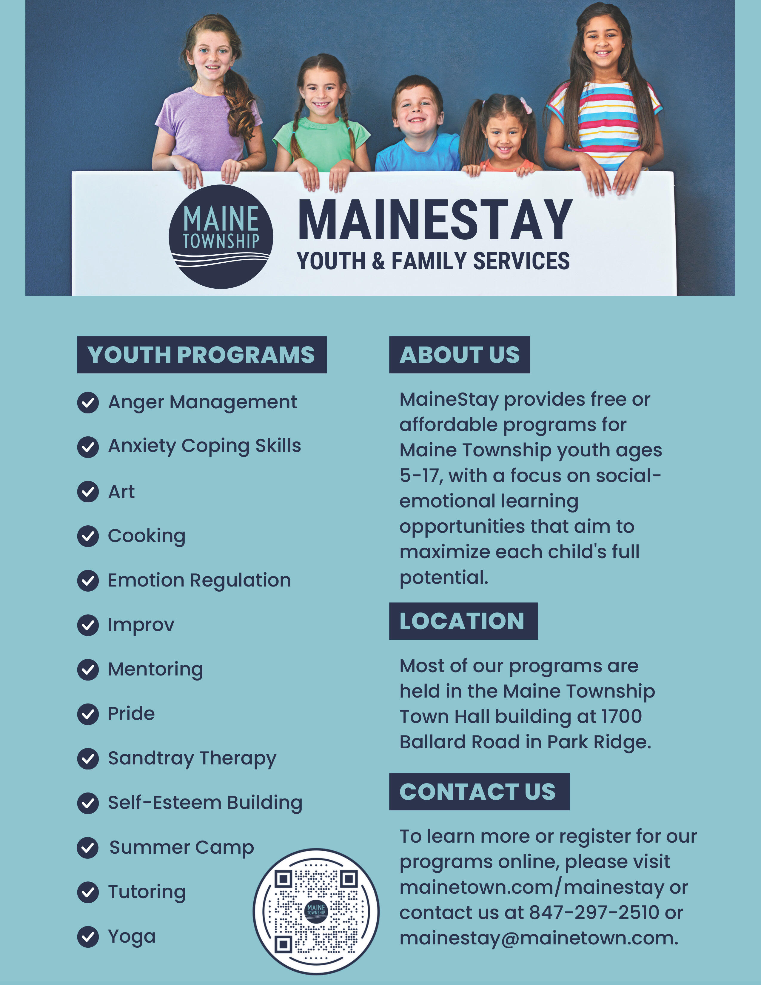 Mainestay Youth and Family Services information