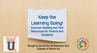 Easy summer reading and tech resources for all grades K-8